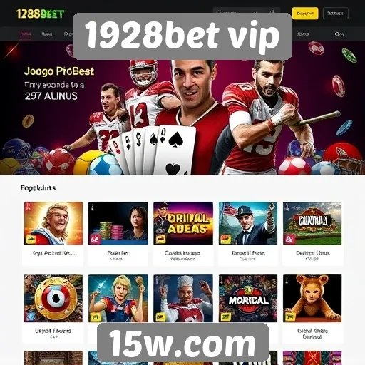 Opcões de jogos disponíveis no 1928bet vip